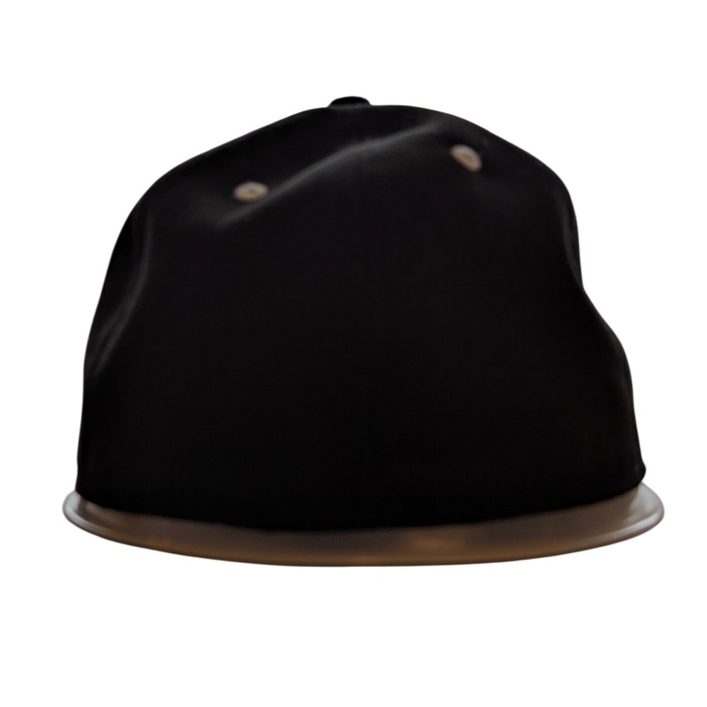 New Era 59FIFTY Chicago‎ White Sox Fitted Hat 7 1/8 Black White Batterman Logo - Picture 7 of 10